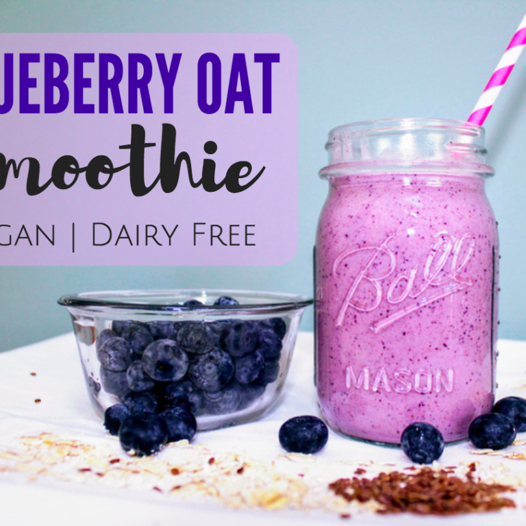 Blueberry Oat Smoothie