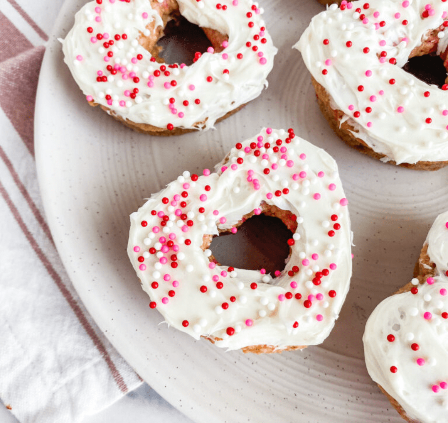 Paleo Funfetti Donuts (V-Day Edition)