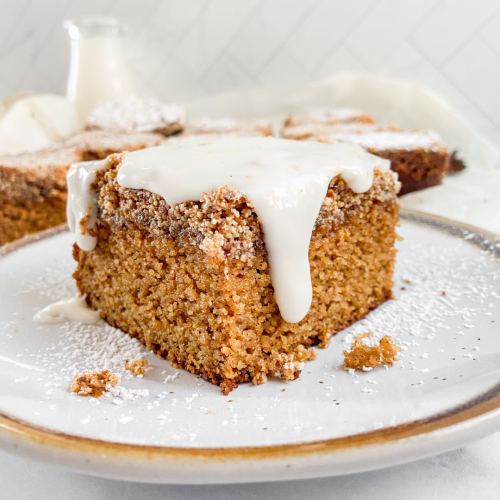 Healthy Pumpkin Coffee Cake - Caitlin's Table