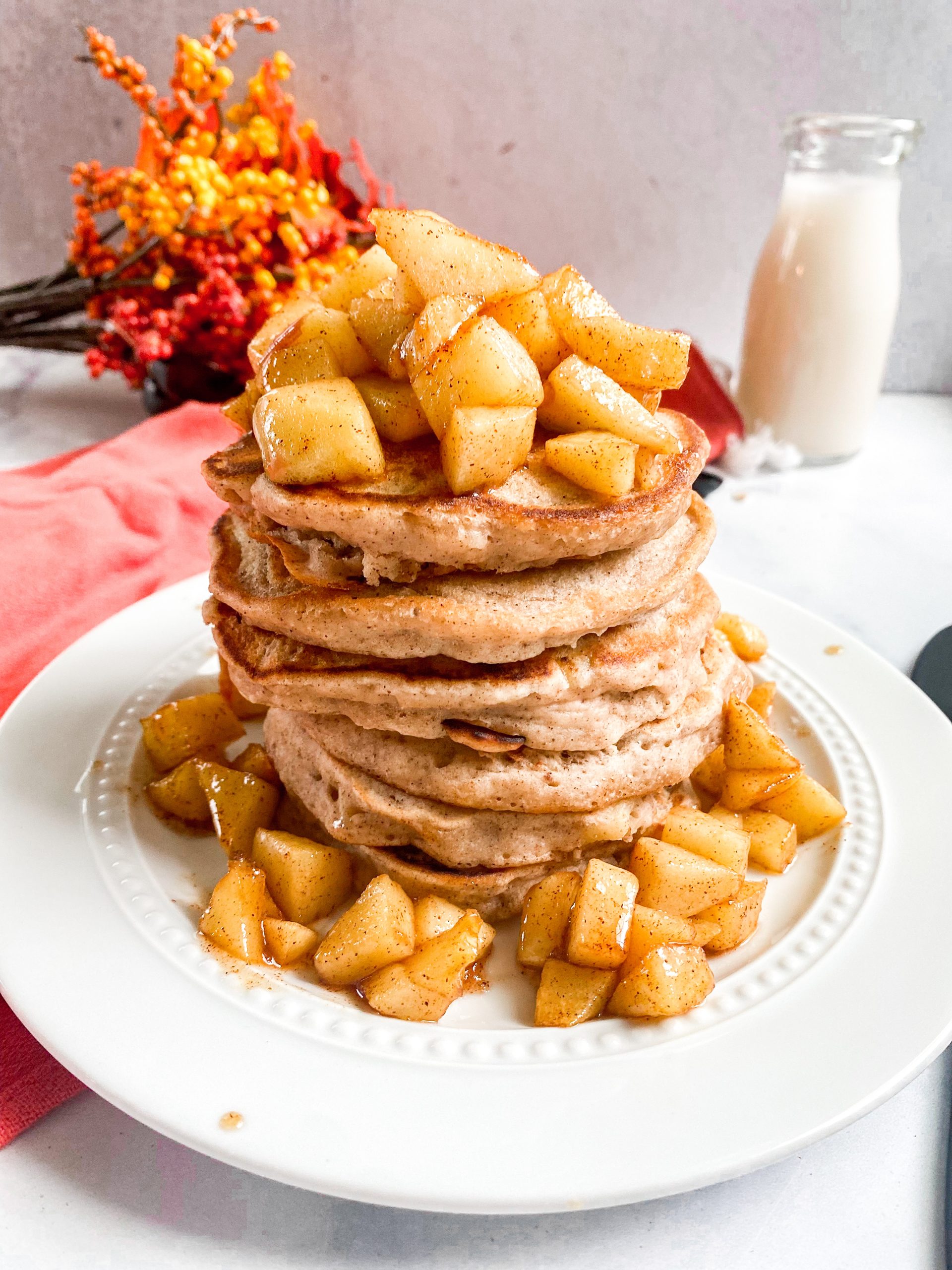 Vegan Apple Pancakes Caitlin S Table