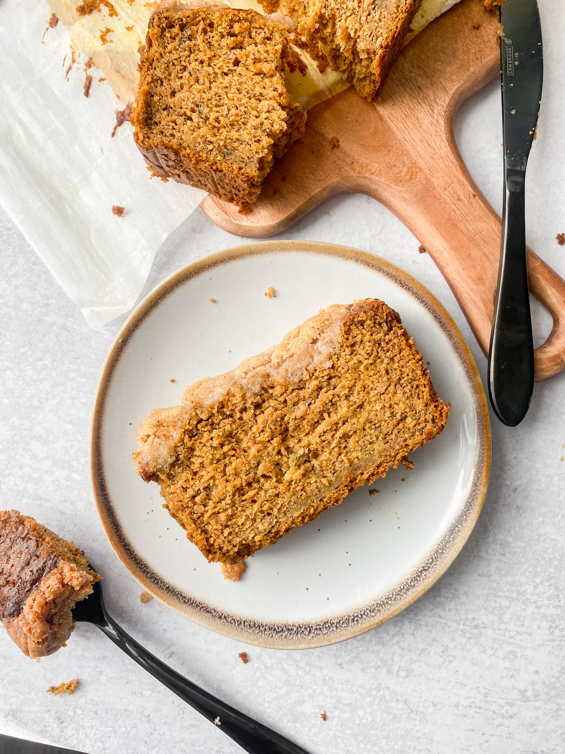 Easy Banana Pumpkin Bread - Caitlin's Table