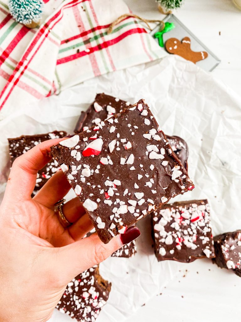 Peppermint-Brownies