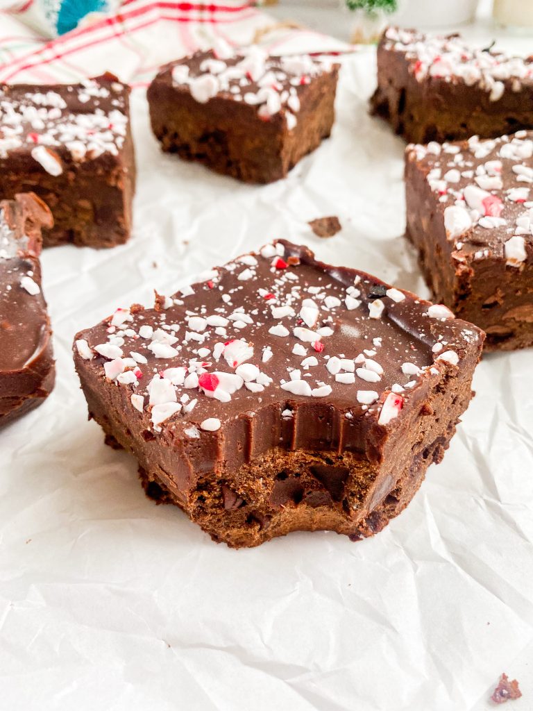 Peppermint-Brownies