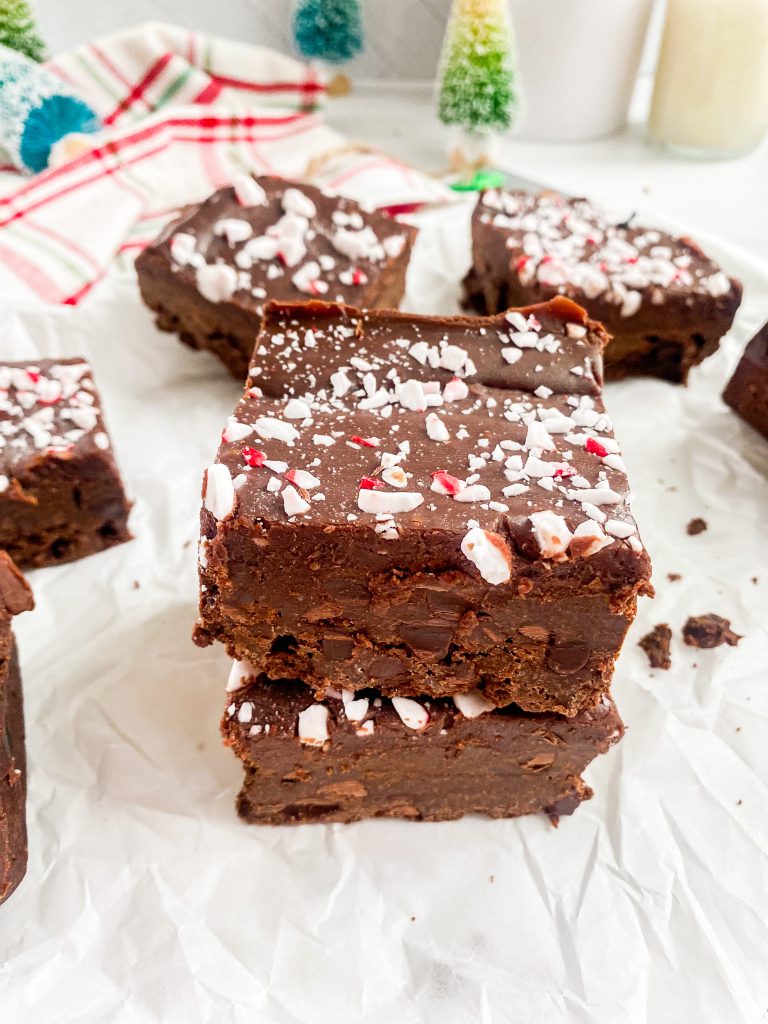 Peppermint-Brownies