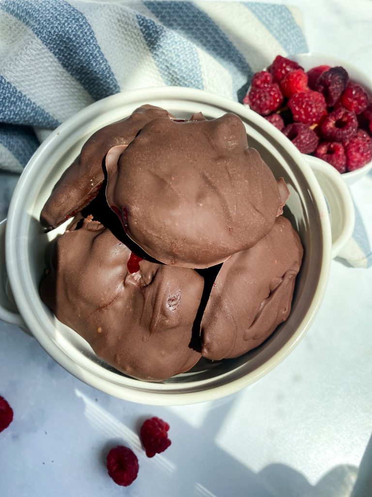 Chocolate-Covered-Raspberry-Bites