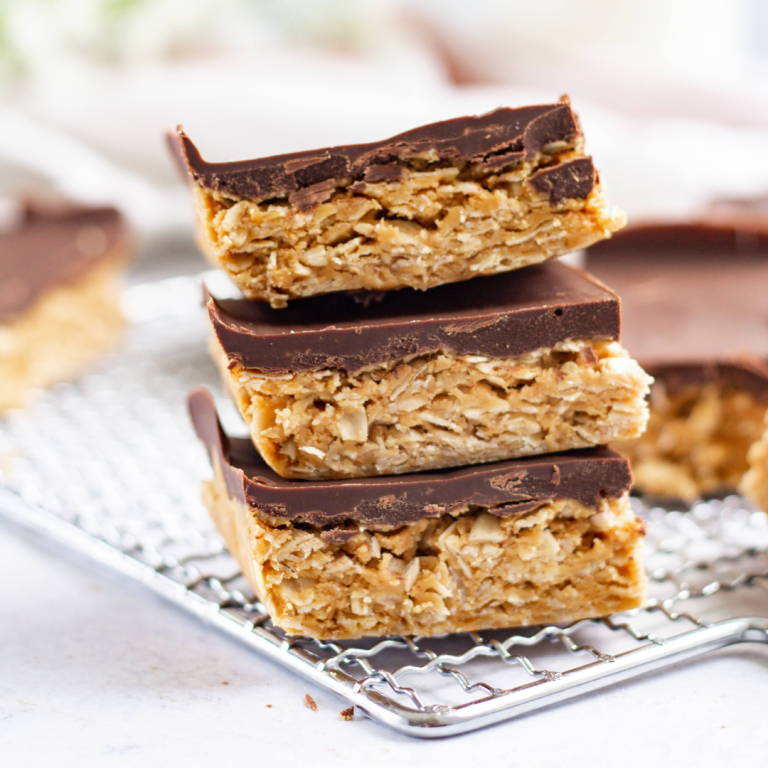 No-Bake-Chocolate Peanut-Butter-Oatmeal- Bars