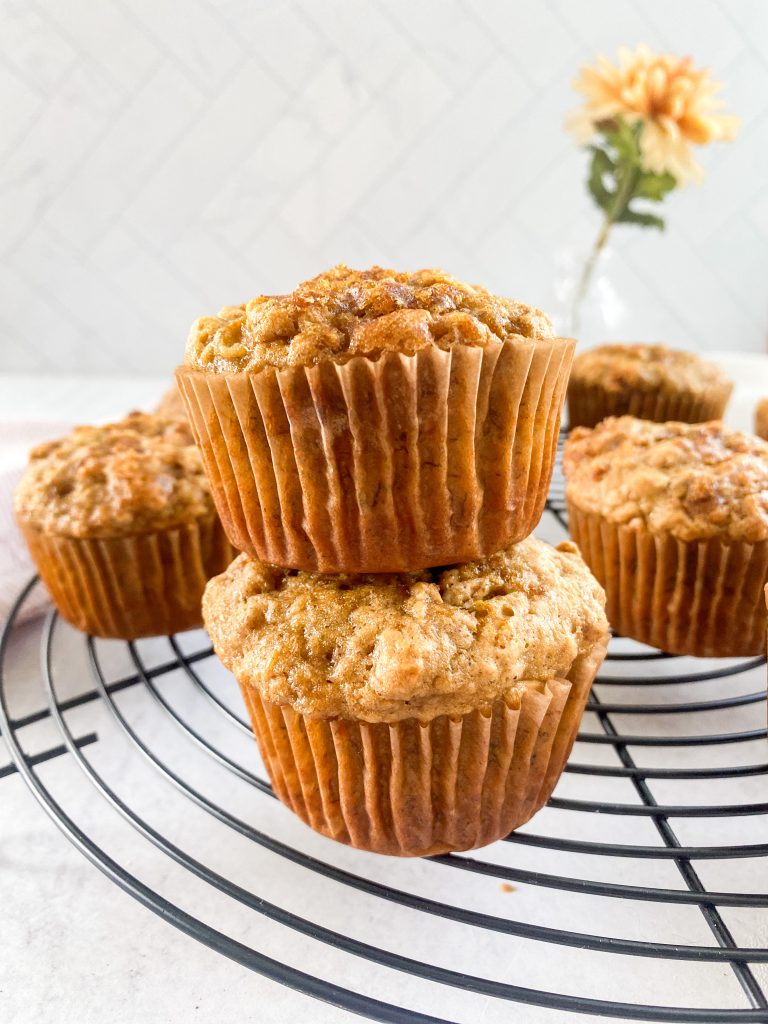 Banana-Oatmeal-Muffins