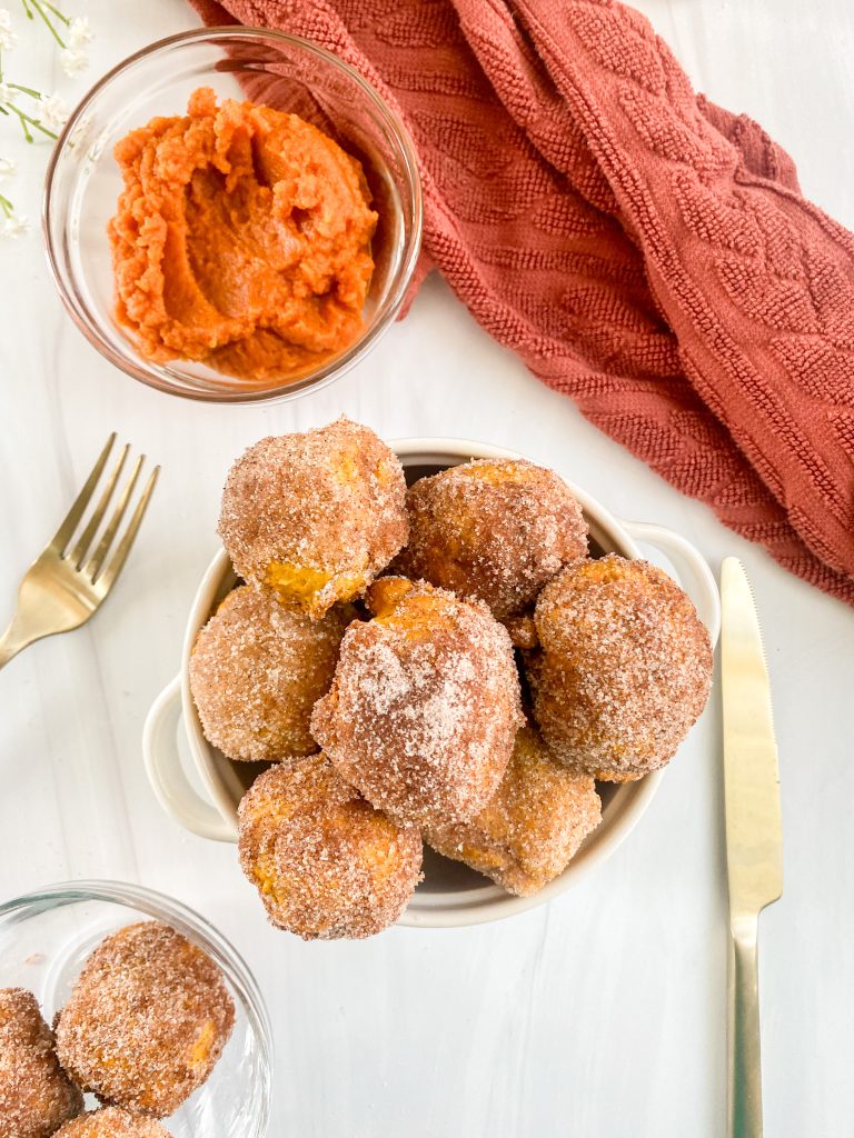 Pumpkin-Donut-Holes