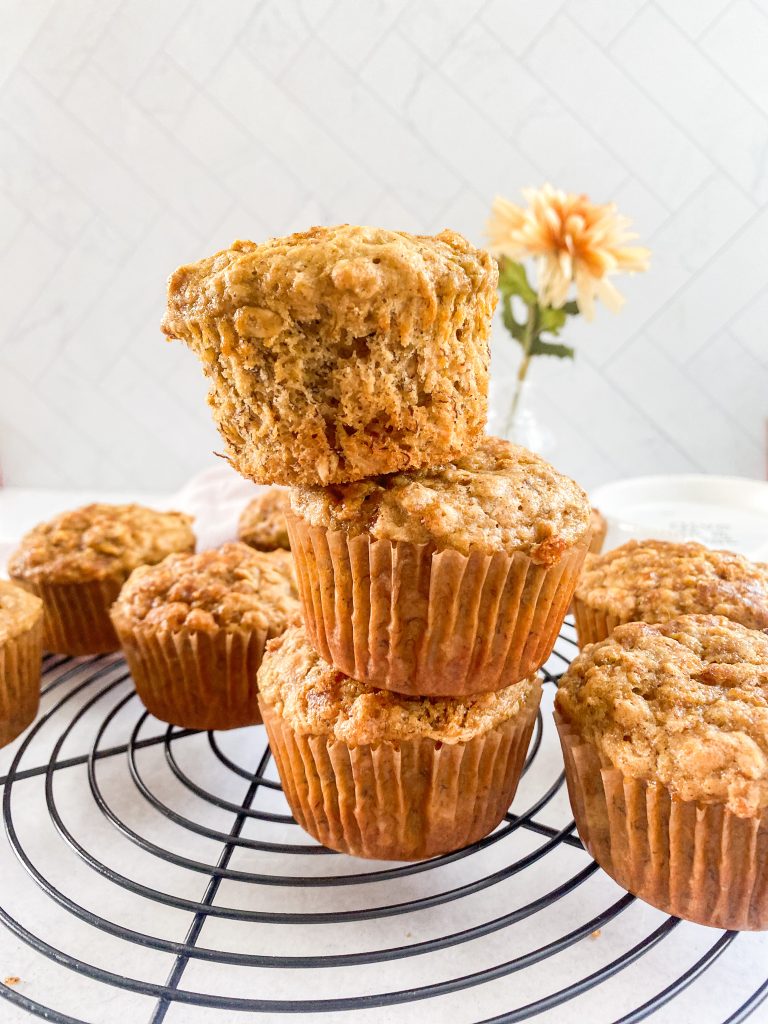 Banana-Oatmeal-Muffins