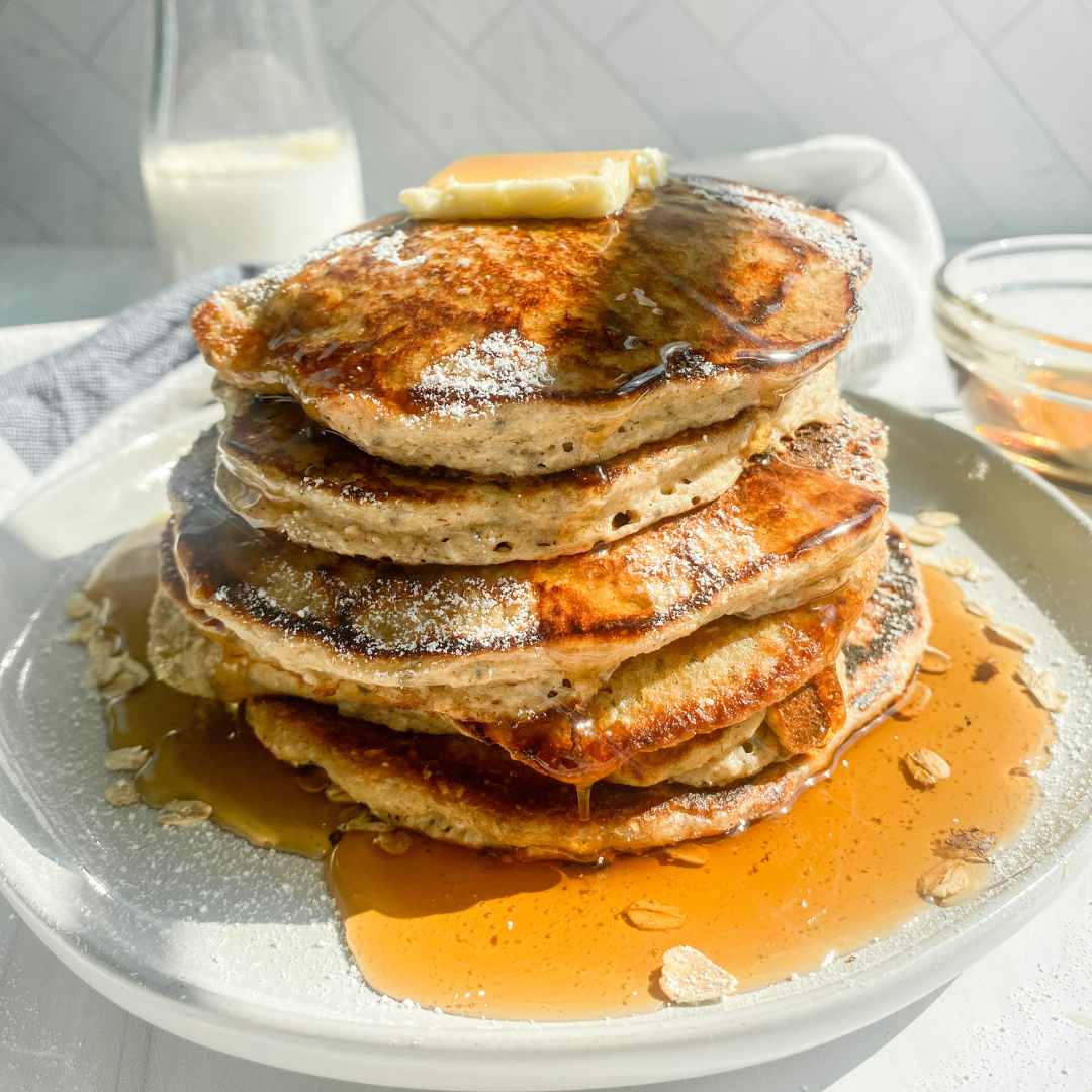 Protein-oatmeal-pancakes