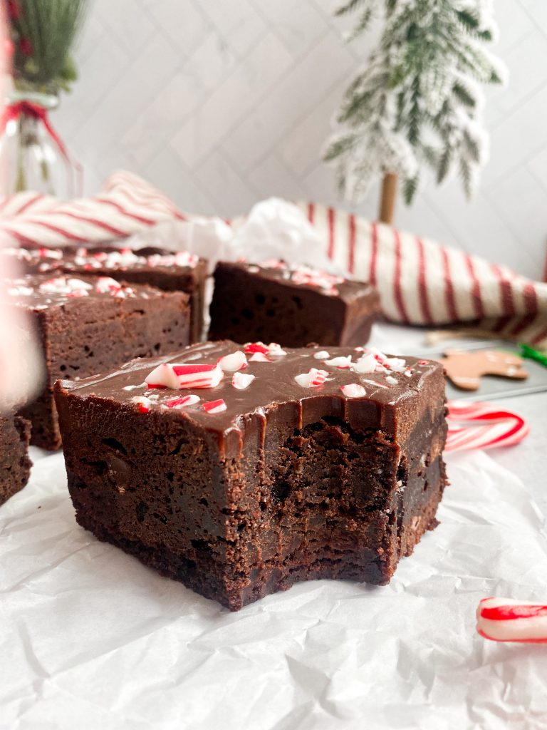 Gluten-free Peppermint Brownies