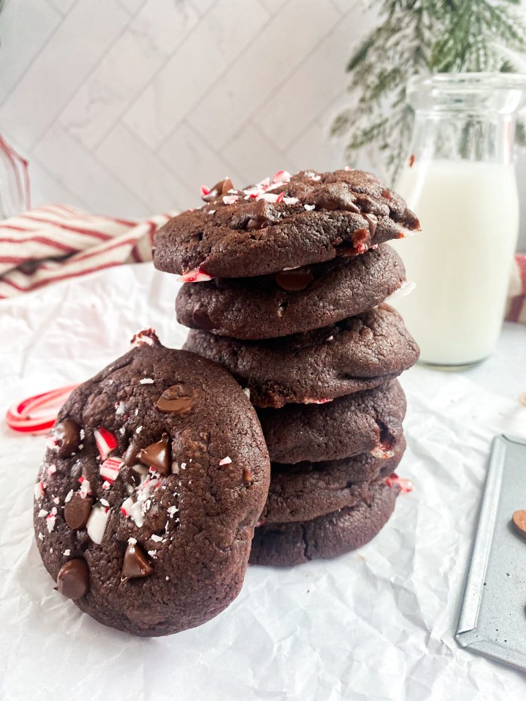 Chocolate-Peppermint-Cookies