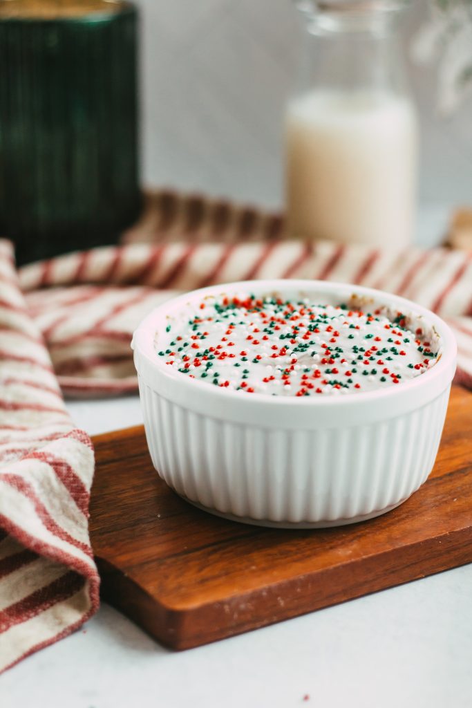 Gingerbread Mug Cake