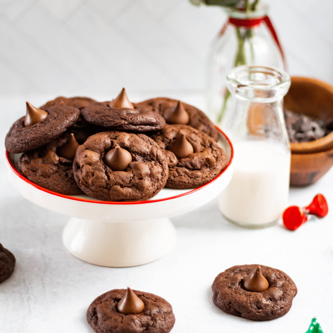 Chocolate Kiss Cookies