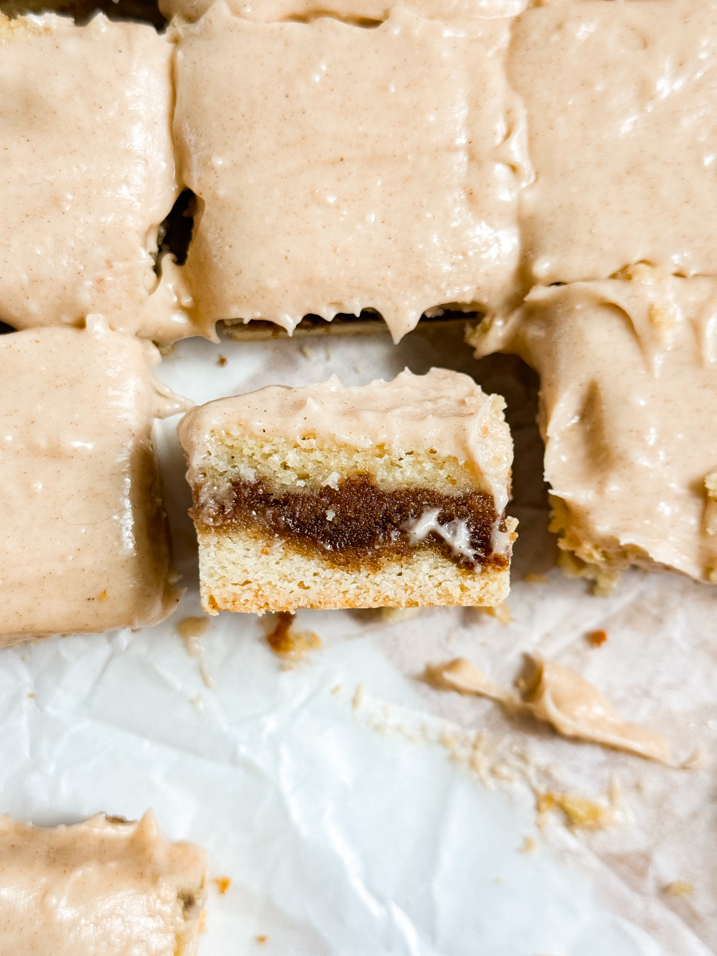 Brown Sugar Cinnamon Pop Tart Bars