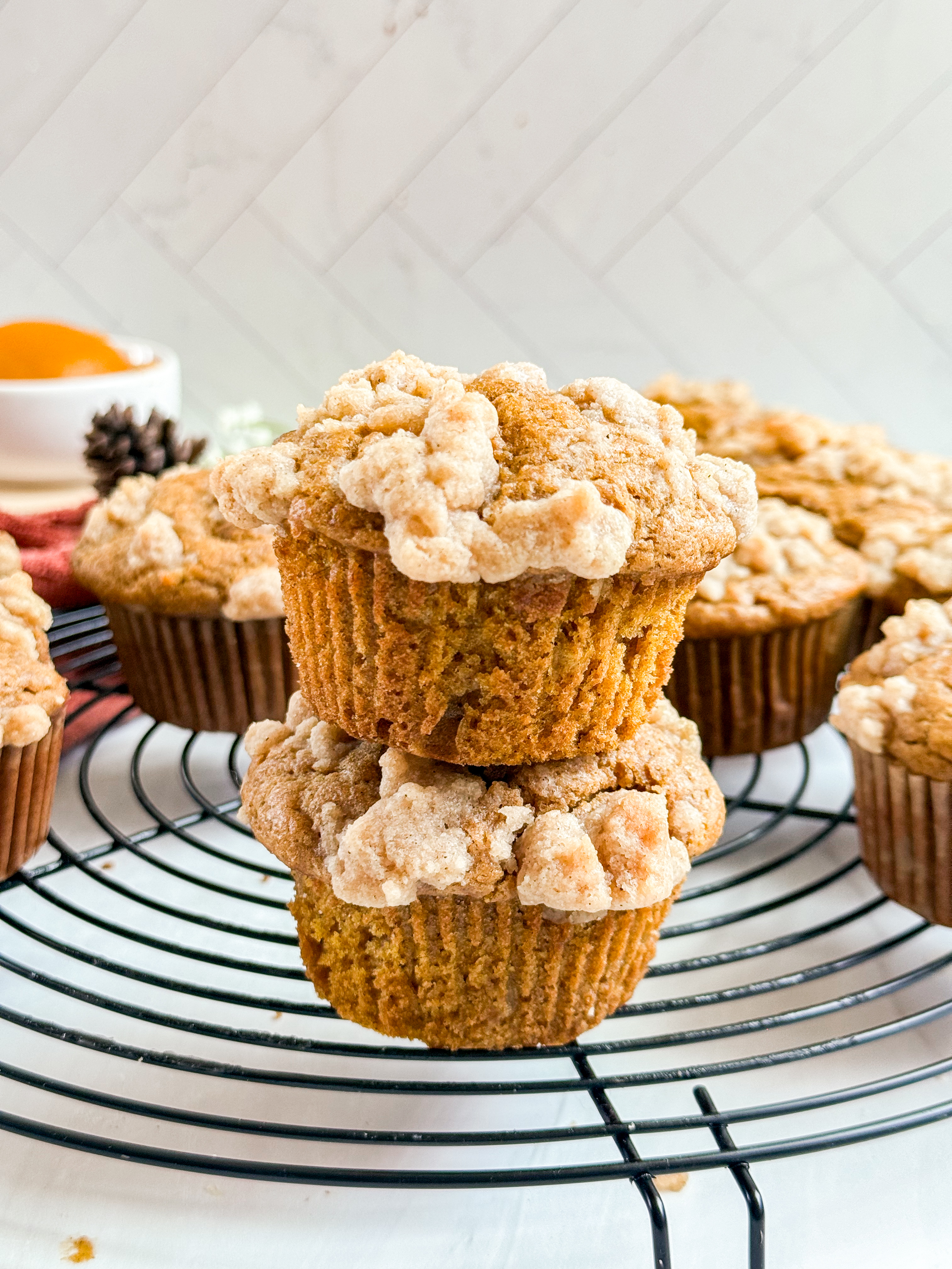 Pumpkin-Banana-Muffins