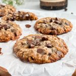 Brown- Butter-Banana-Oatmeal- Chocolate-Chip-Cookies