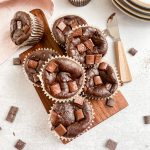 Easy-protein-chocolate-muffins