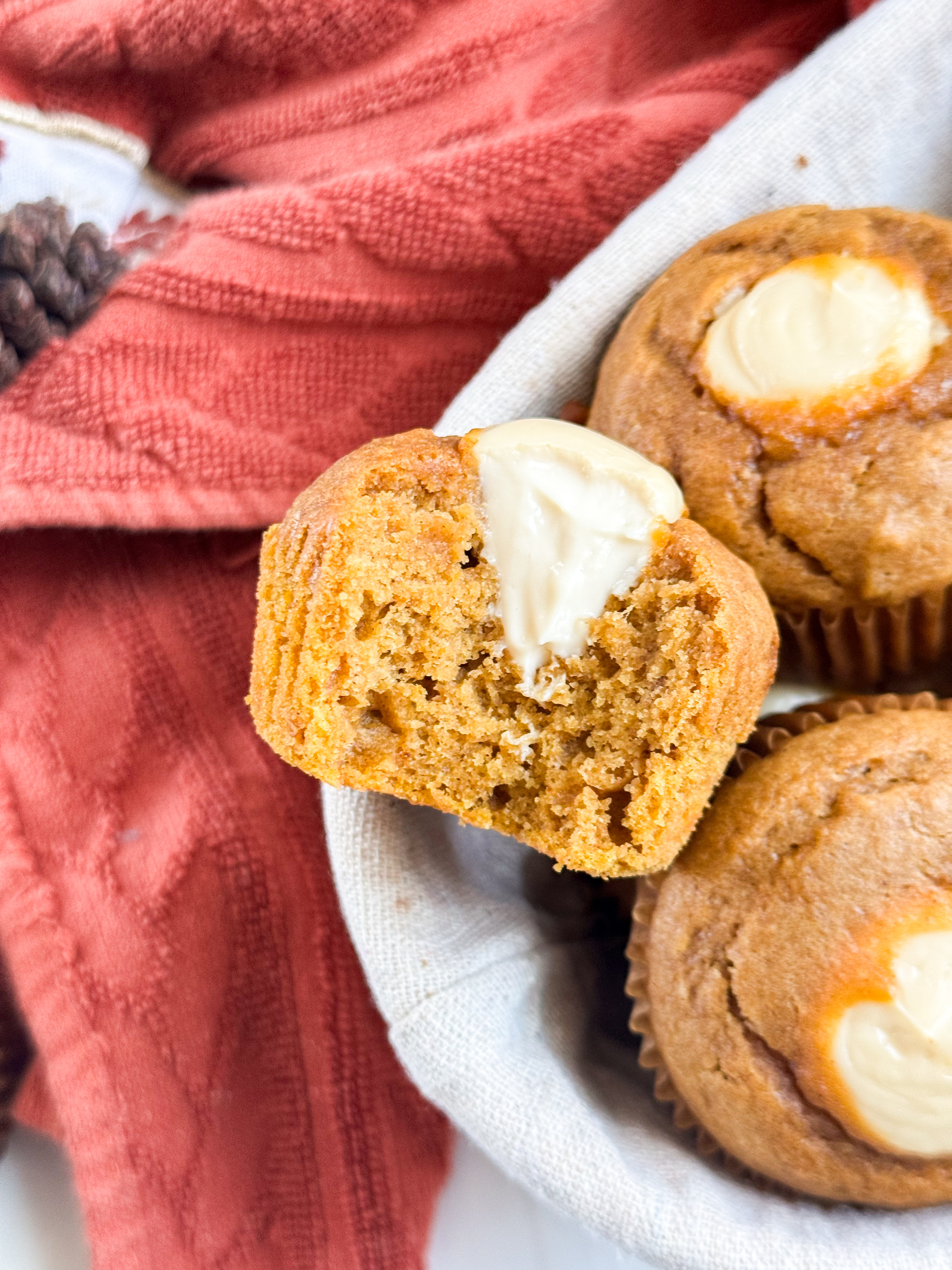 Pumpkin-Cream-Cheese- Muffins