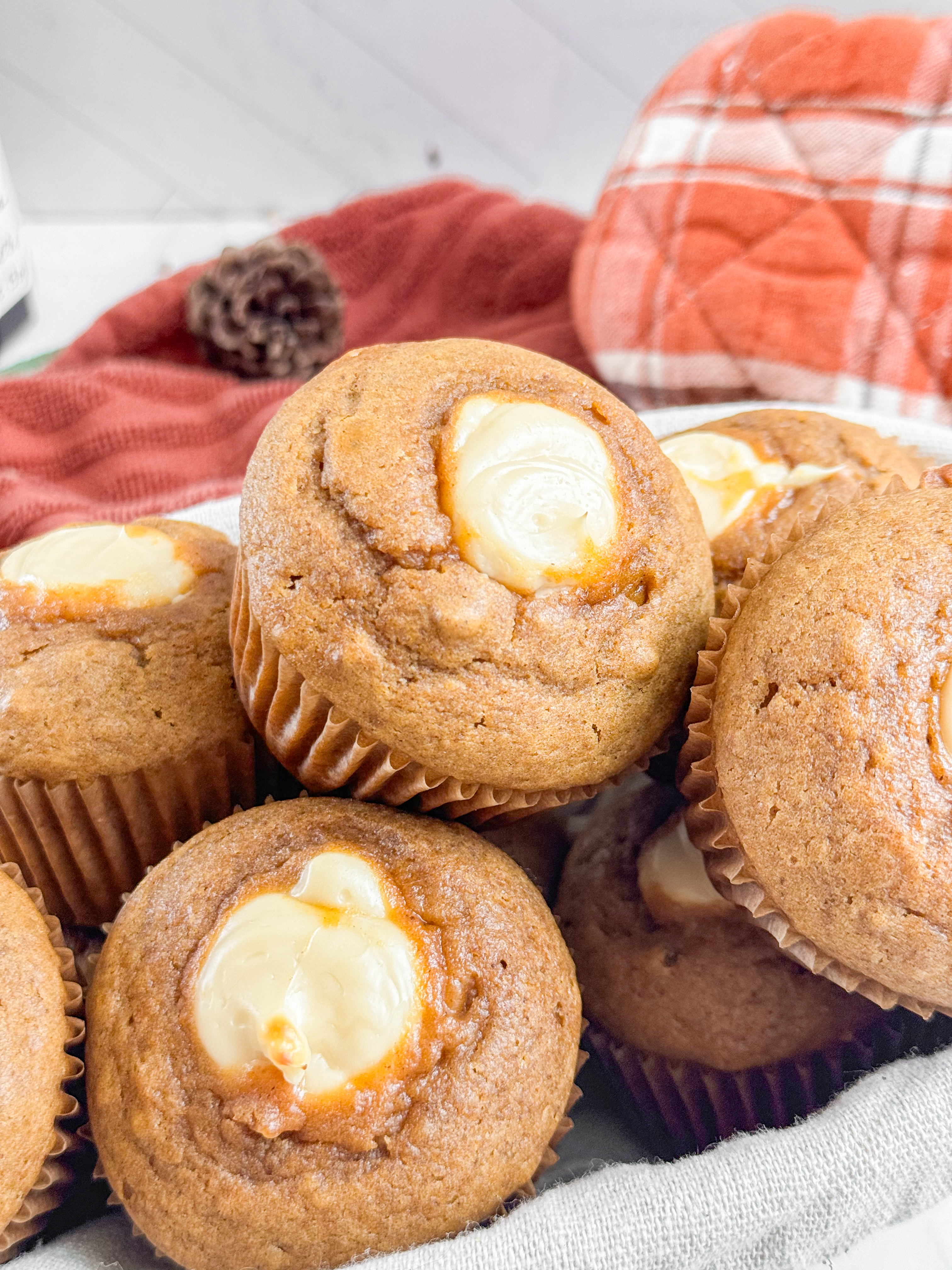 Pumpkin-Cream-Cheese- Muffins