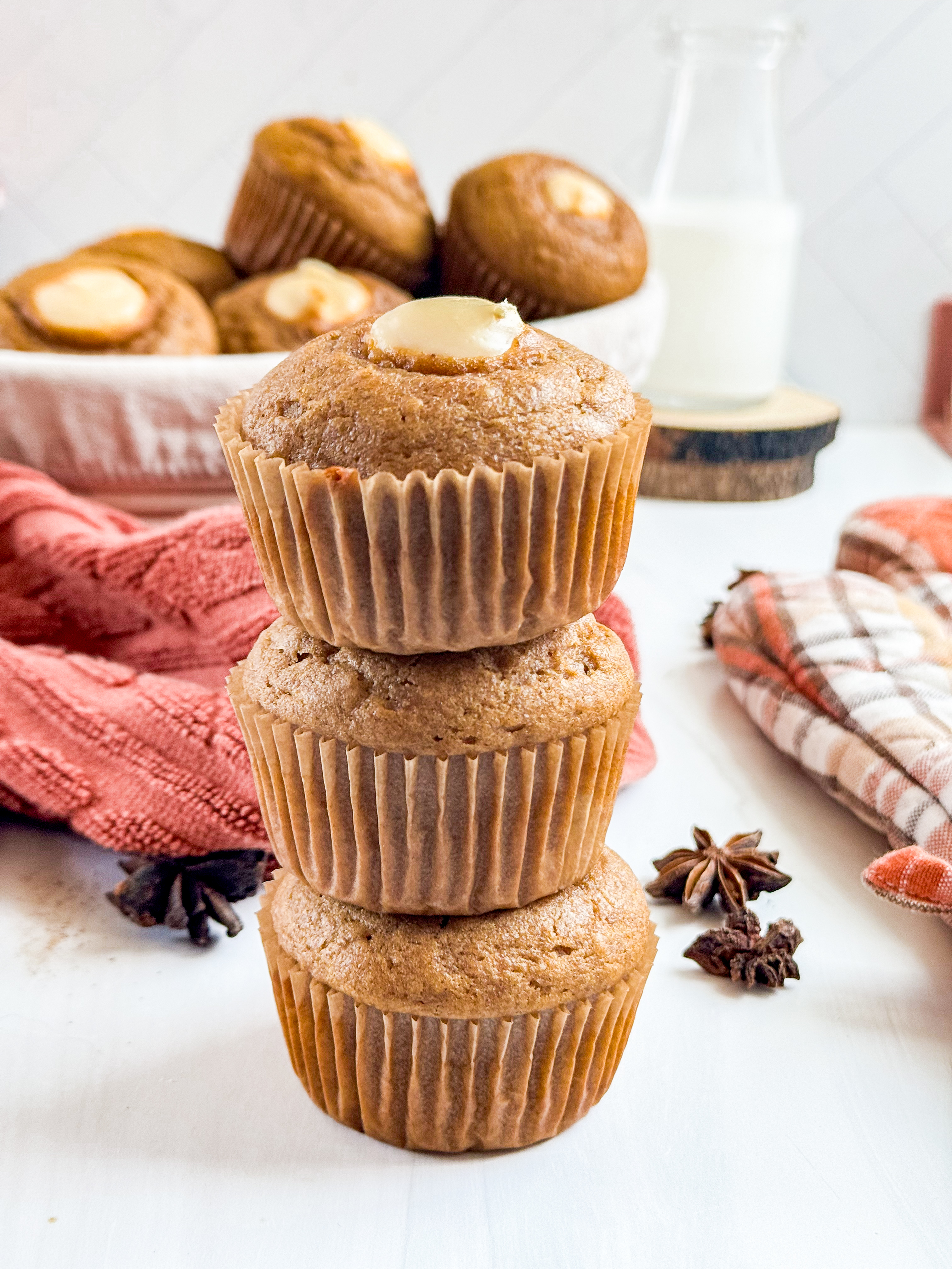 Pumpkin-Cream-Cheese- Muffins