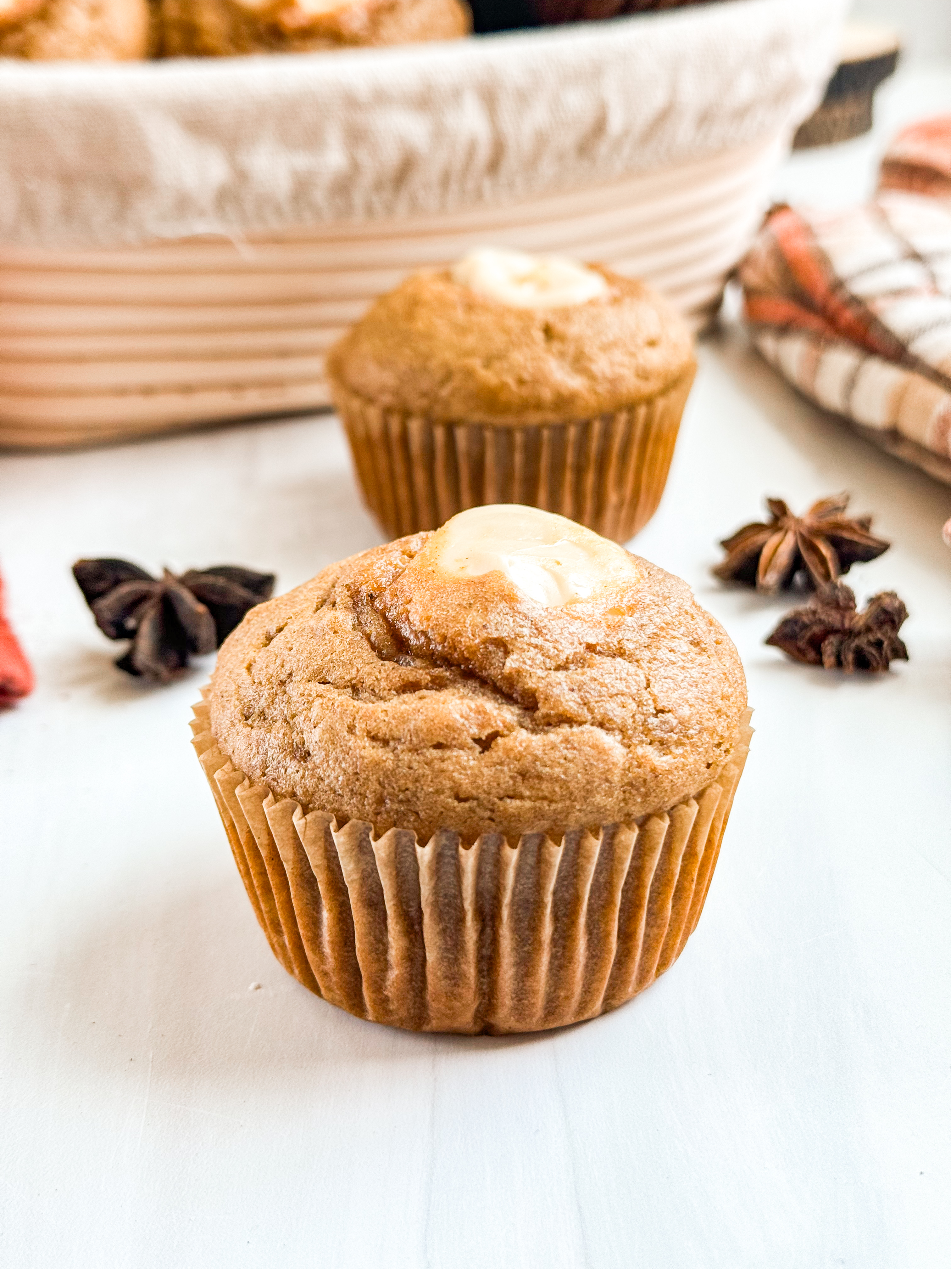 Pumpkin-Cream-Cheese- Muffins