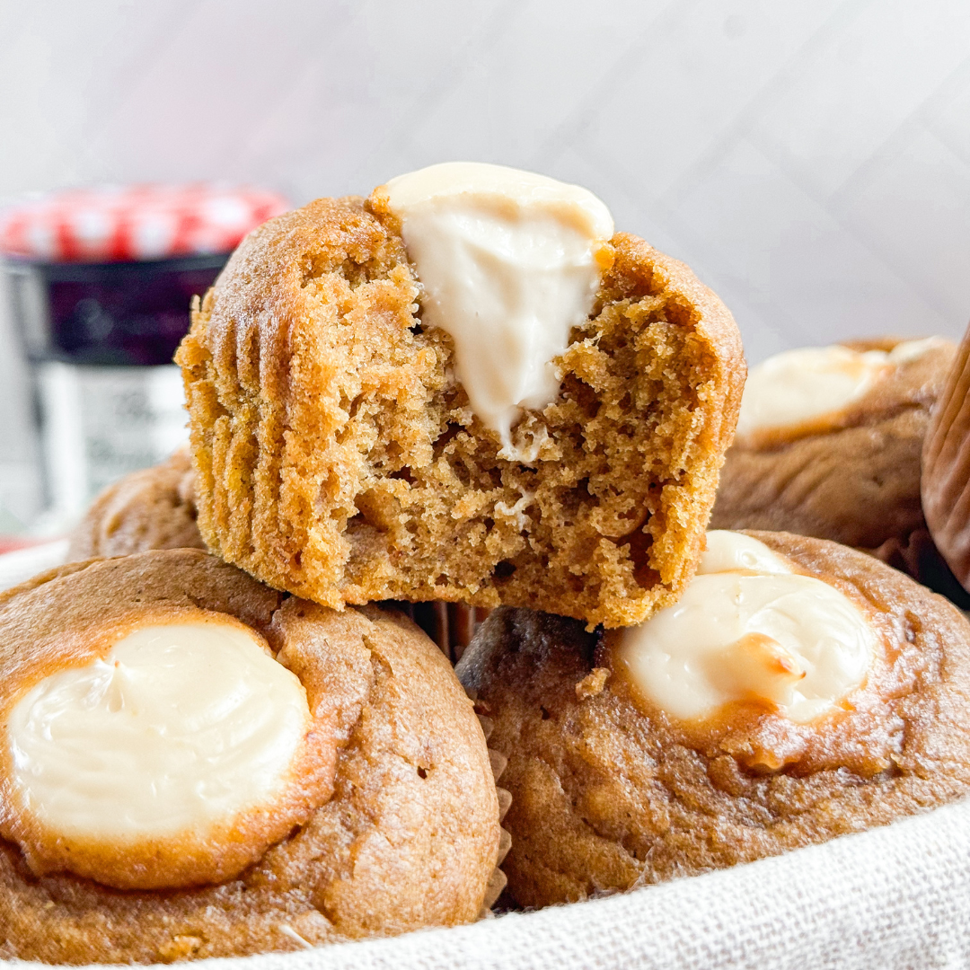 Pumpkin-Cream-Cheese- Muffins