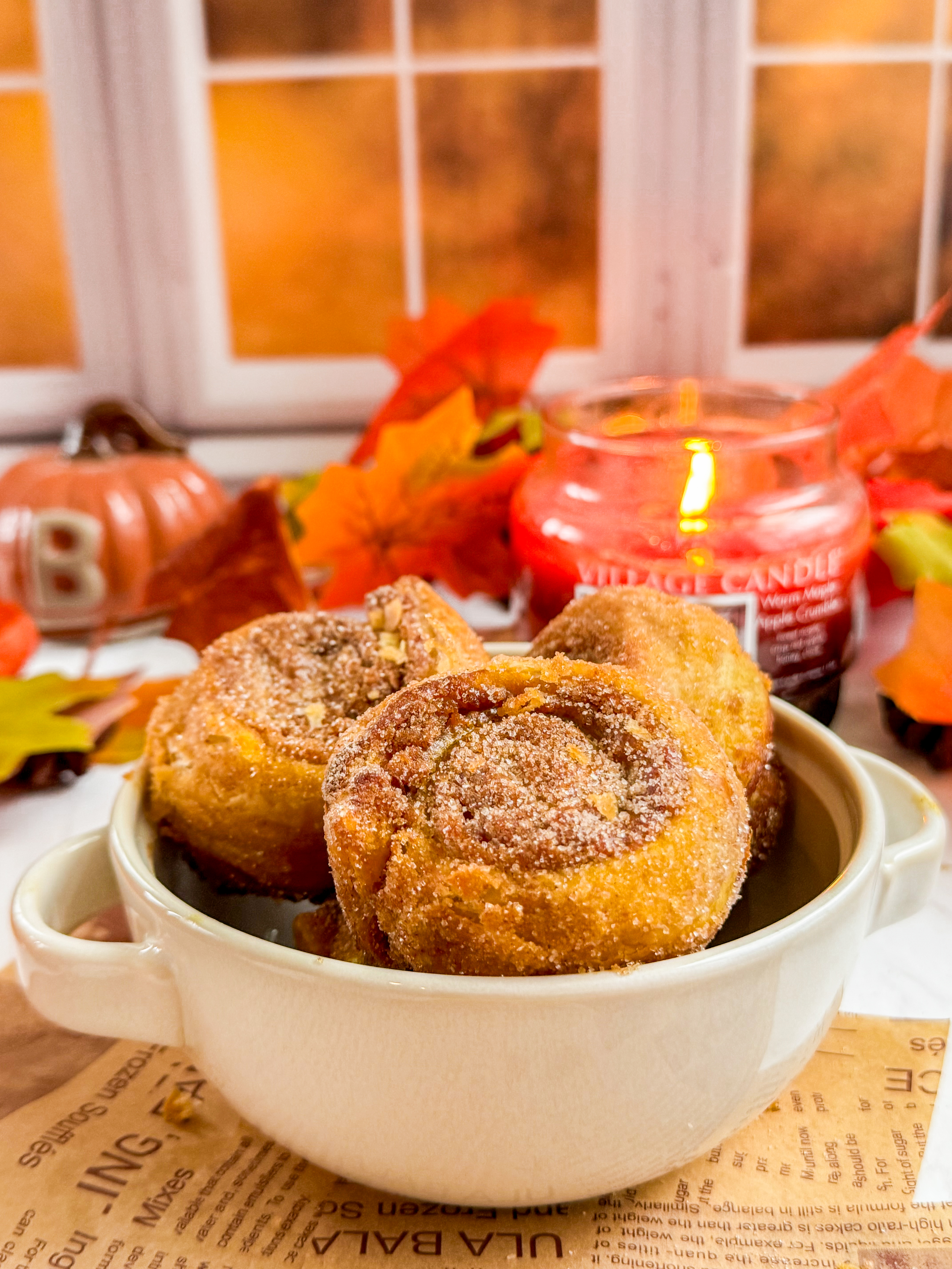 Brown Butter Pumpkin Spice Cruffins