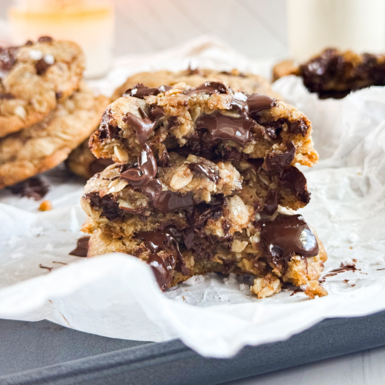 Brown-Butter oatmeal-chocolate-chip-cookies