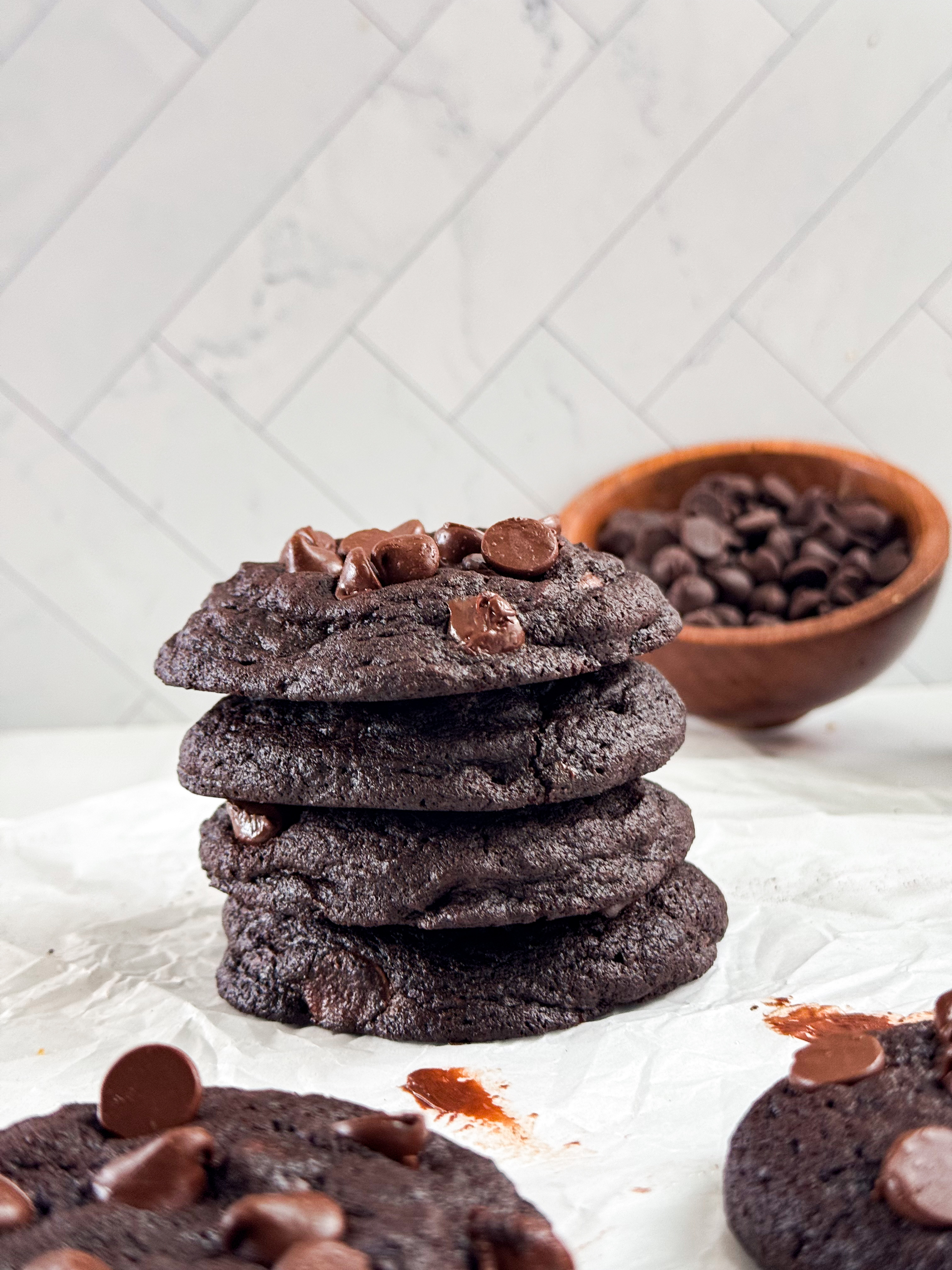 Double-Chocolate-Chip-Cookies