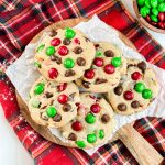 Christmas-Peanut-Butter-M&M-Cookies